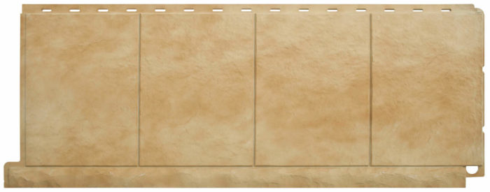 Панель фасадная плитка травертин 1162х446x16 мм